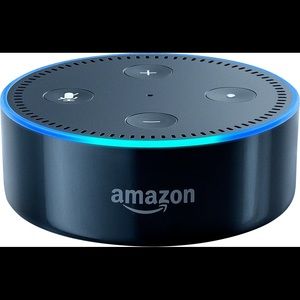 Amazon - Echo Dot (2nd generation) - Smart Speaker with Alexa - Black